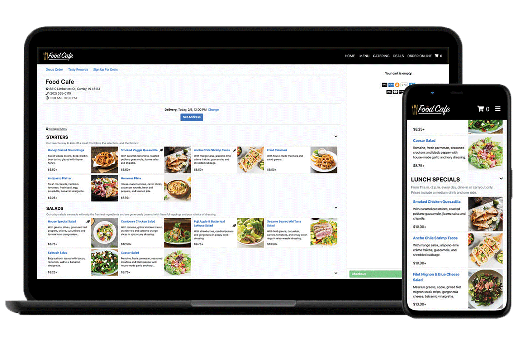 Menufy online system